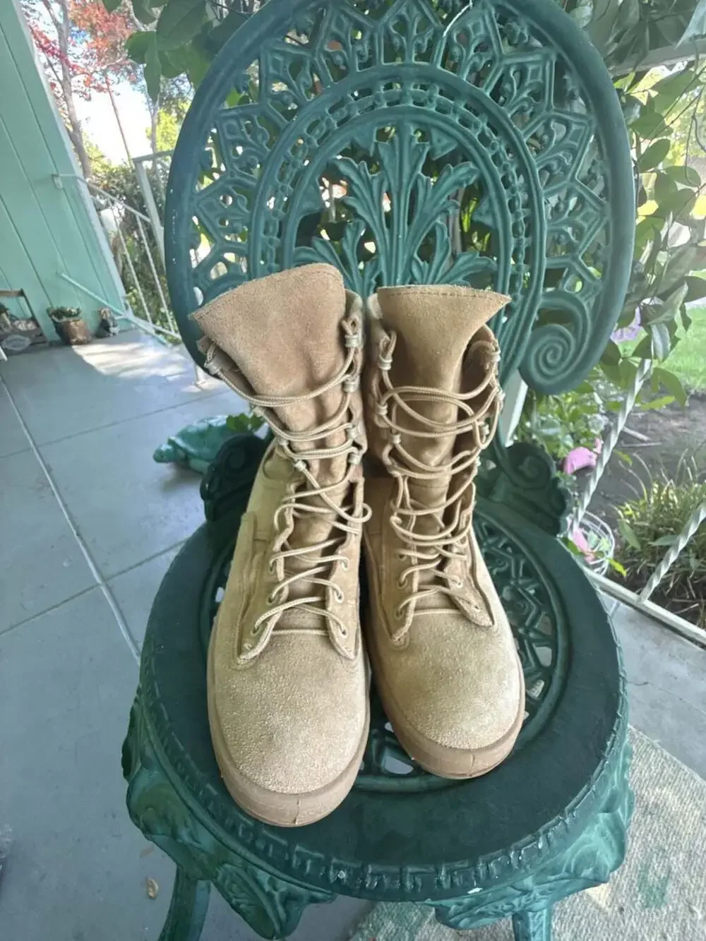 McRae Footwear US Army Flight and Combat Vehicle Crewman Gore-Tex Desert Tan Boo
